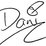 Director of Operations, Dani Shaw's Signature